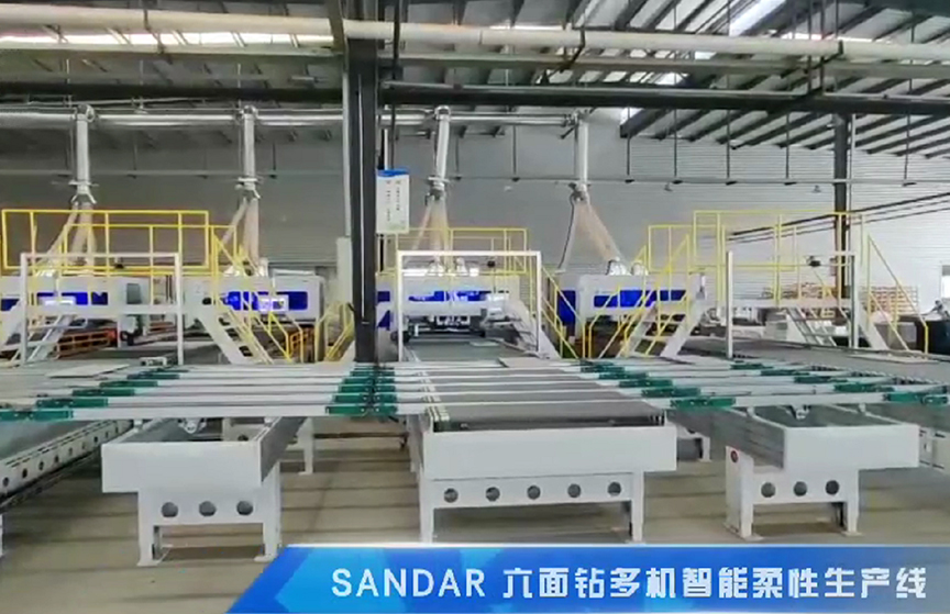 先達數控智能鉆銑多機連線