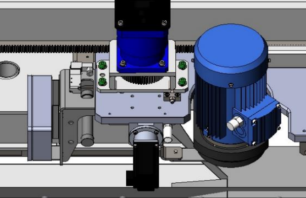 PC電腦控制系統 鋸座傳動結構