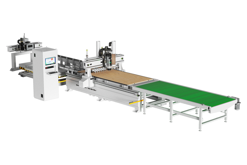 SKL-2813EL 數控貼標開料加工中心  