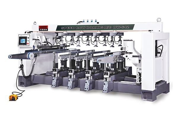 DW-642重型全自動六排鉆（自動送料）