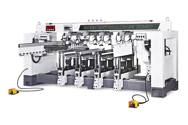 DW-610六排多軸木工鉆床