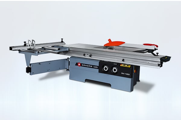 SW-400B高精密鋸片可傾斜45°推臺(tái)鋸